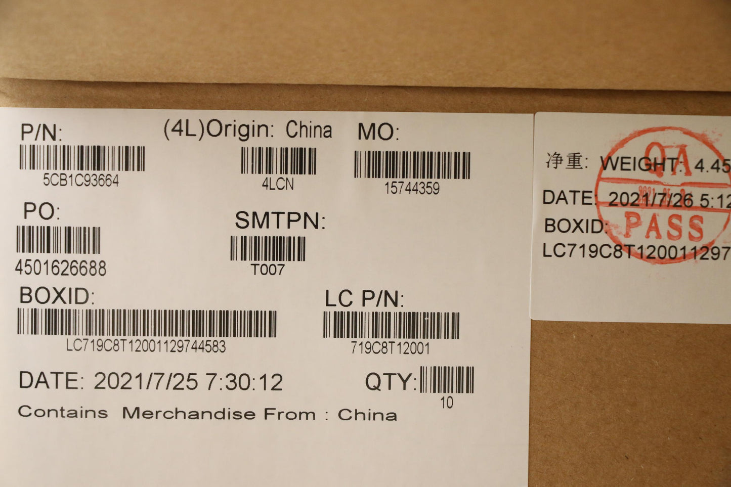 Lenovo Cover Lower Case L 82K8 Gy - 5CB1C93664