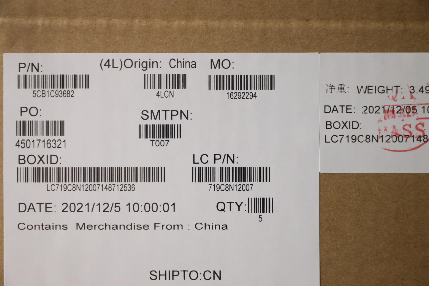 Lenovo Cover Upper Case Asm_Ger L82K8 - 5CB1C93682