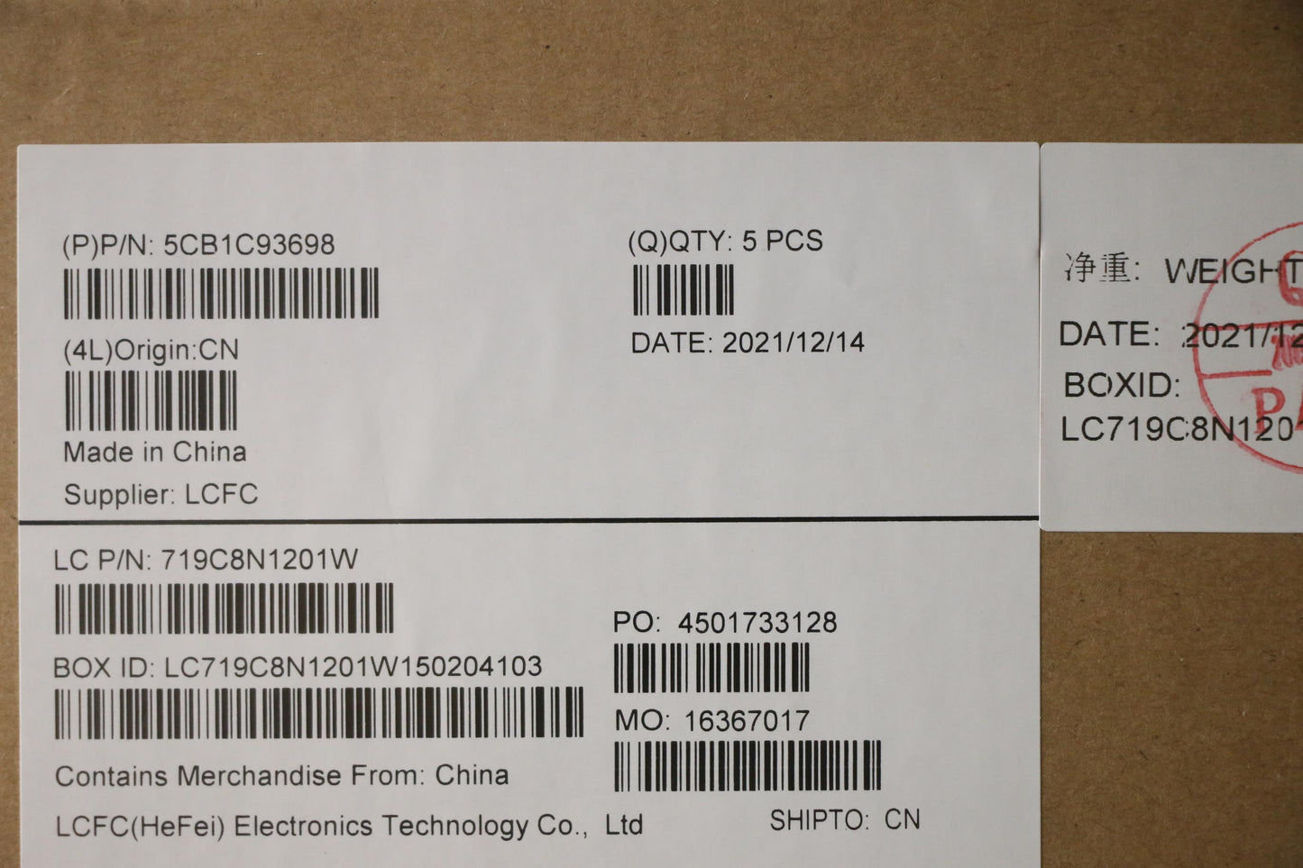 Lenovo Cover Upper Case Asm_Tc L82K8 - 5CB1C93698