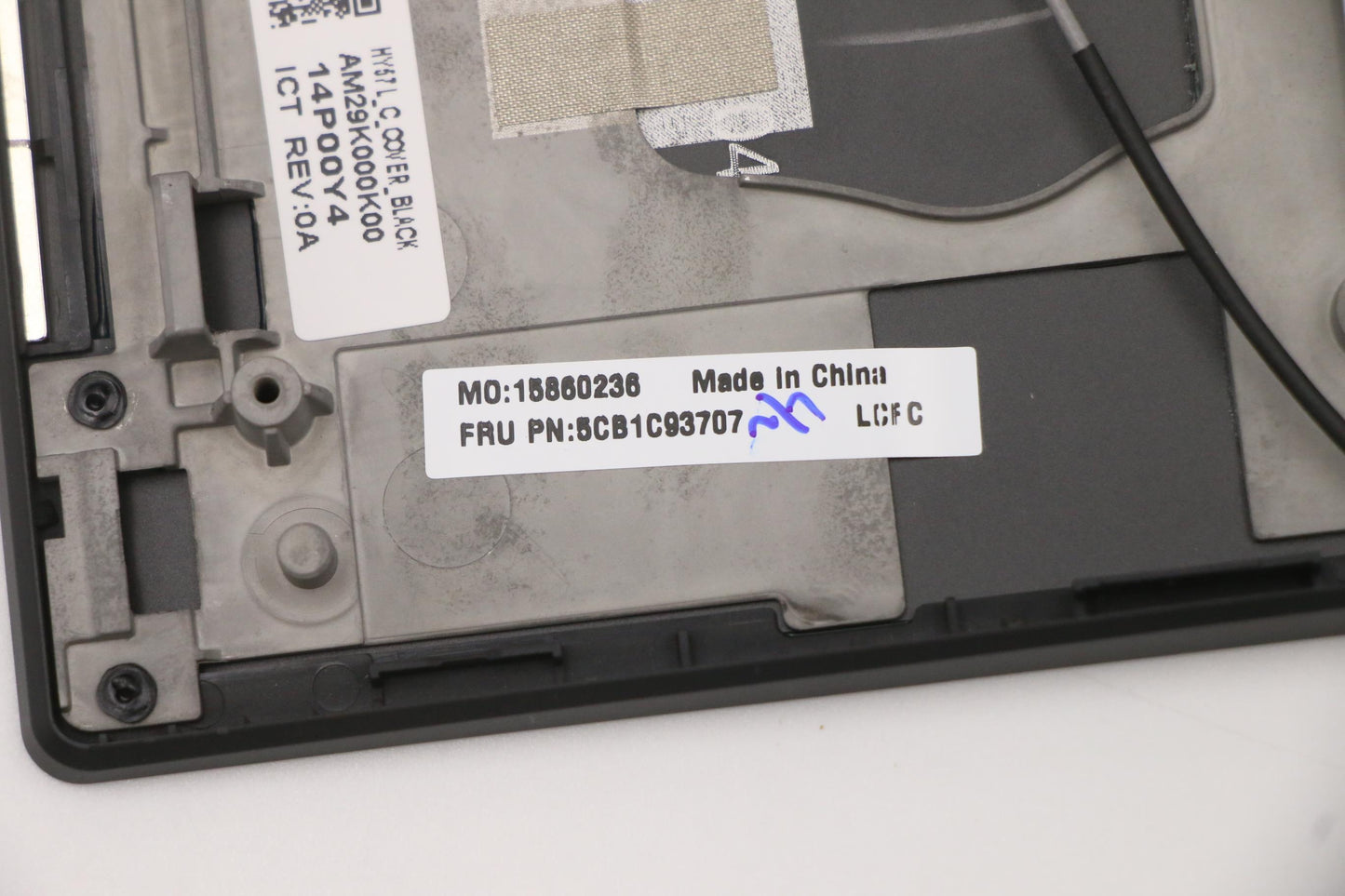 Lenovo Cover Upper Case Asm_Cze/Slk L - 5CB1C93707