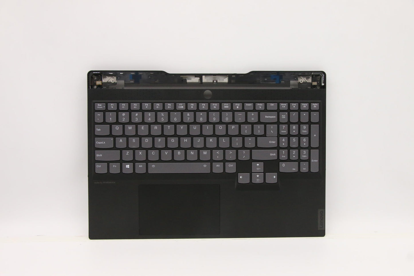Lenovo - C-Cover with Keyboard, USA English, Black, RGB Backlight - 5CB1C93710