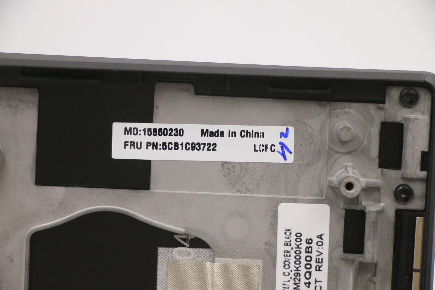 Lenovo Cover Upper Case Asm_La Spa L8 - 5CB1C93722