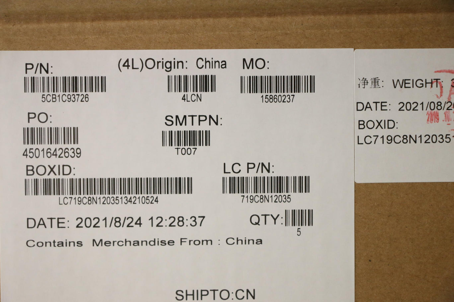 Lenovo Cover Upper Case Asm_Uke L82K8 - 5CB1C93726