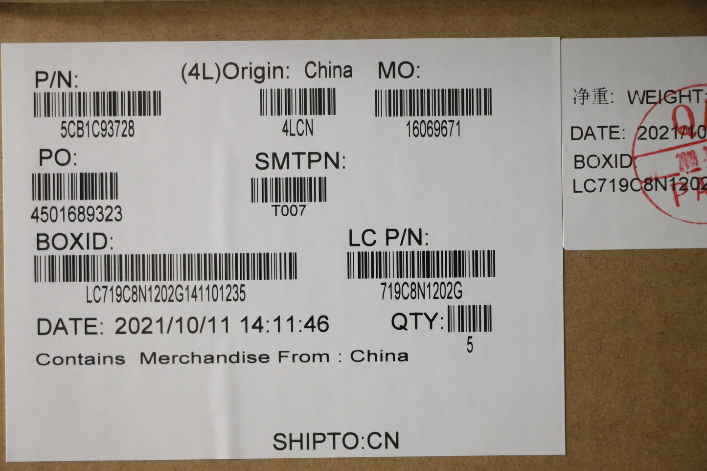Lenovo Cover Upper Case Asm_Slv L82K8 - 5CB1C93728