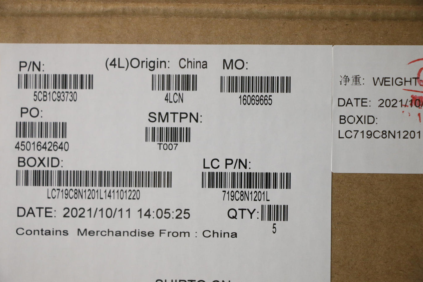 Lenovo Cover Upper Case Asm_Tc L82K8 - 5CB1C93730