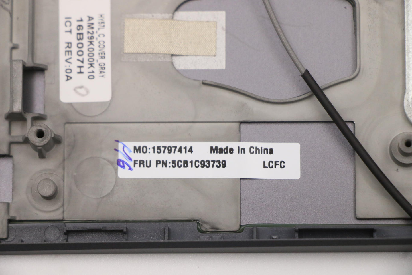 Lenovo Cover Upper Case Asm_Cze/Slk L - 5CB1C93739