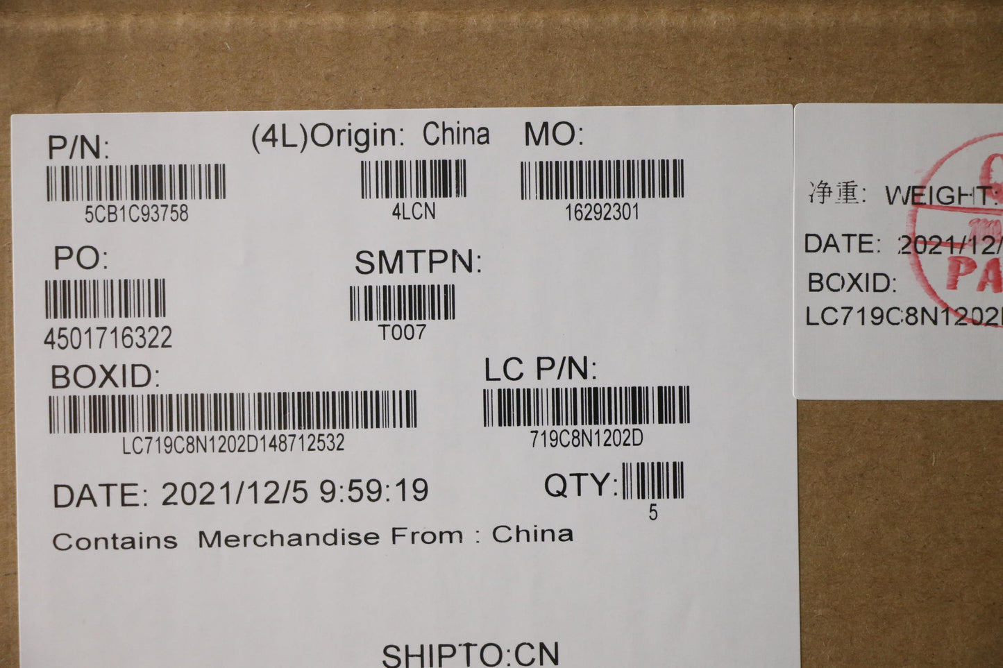 Lenovo Cover Upper Case Asm_Uke L82K8 - 5CB1C93758