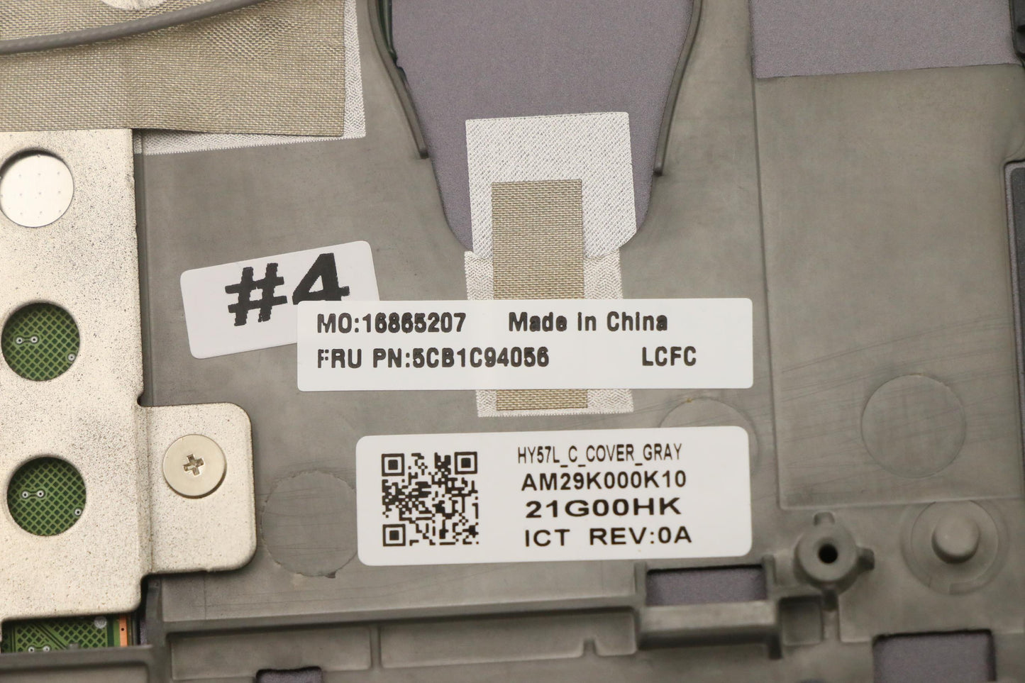 Lenovo Cover Upper Case Asm_Bel L82K8 - 5CB1C94056