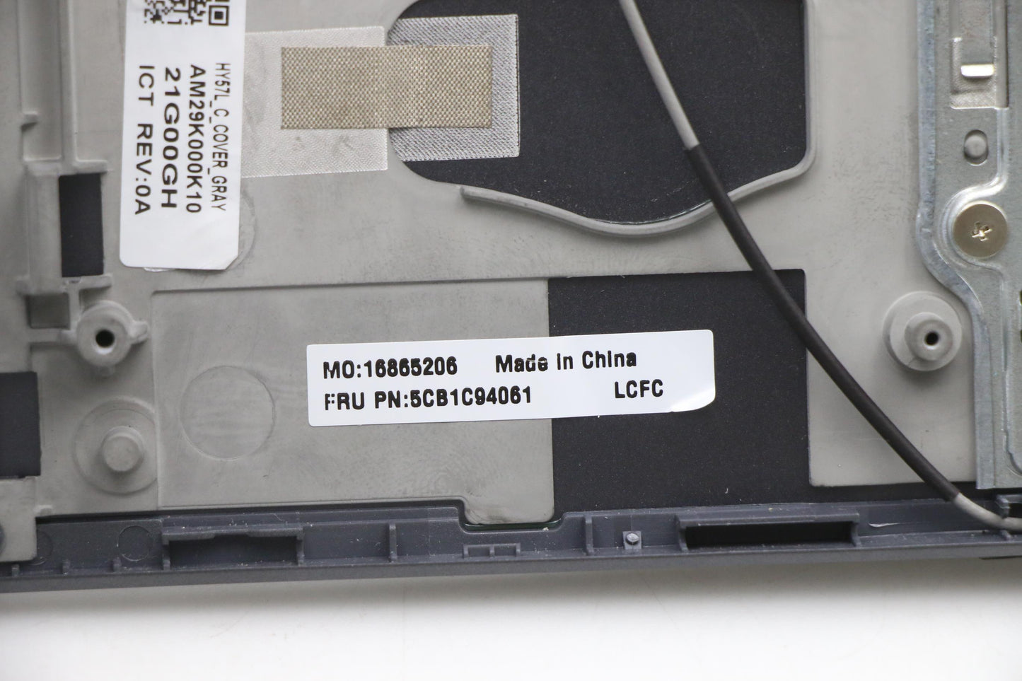 Lenovo Cover Upper Case Asm_Euro Eng - 5CB1C94061
