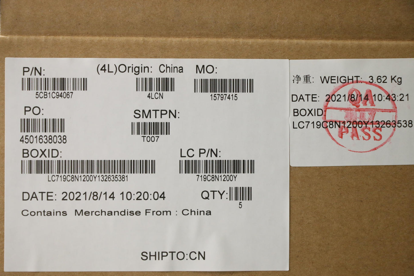 Lenovo Cover Upper Case Asm_Gre L82K8 - 5CB1C94067