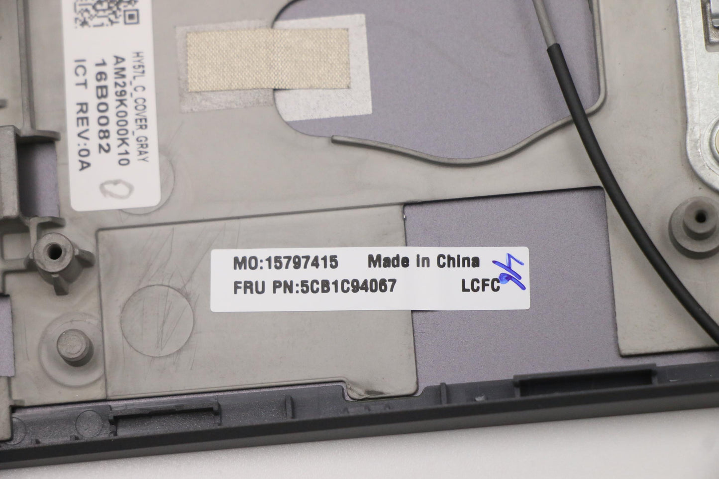 Lenovo Cover Upper Case Asm_Gre L82K8 - 5CB1C94067