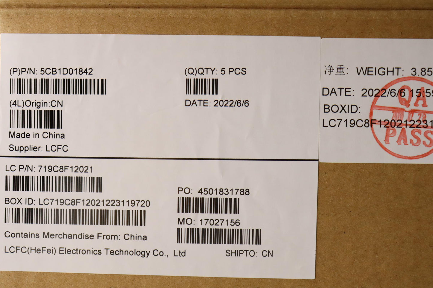 Lenovo Cover Upper Case Asm_Uke L82Nx - 5CB1D01842