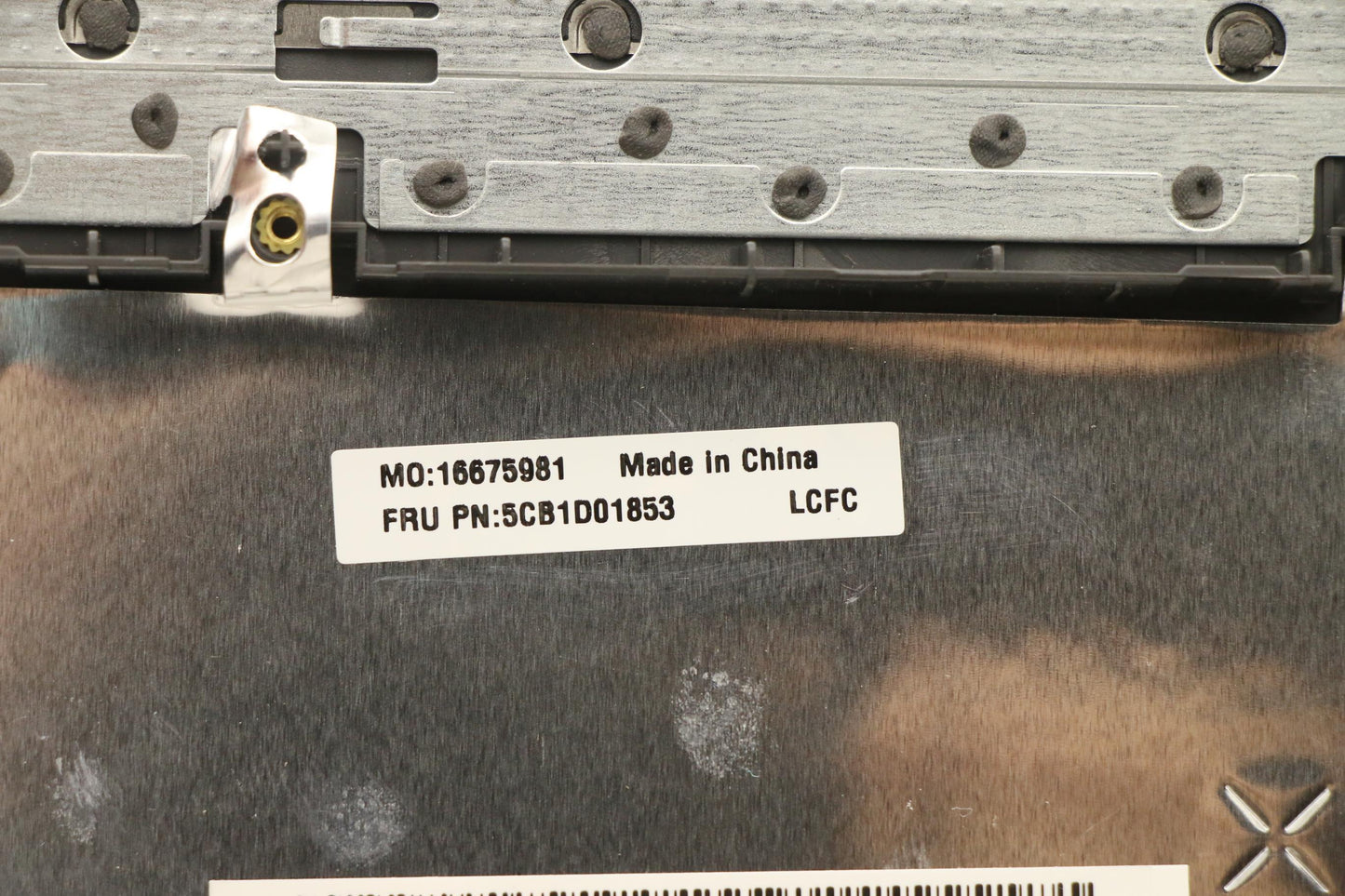 Lenovo Cover Upper Case Asm_Fra L82Nx - 5CB1D01853