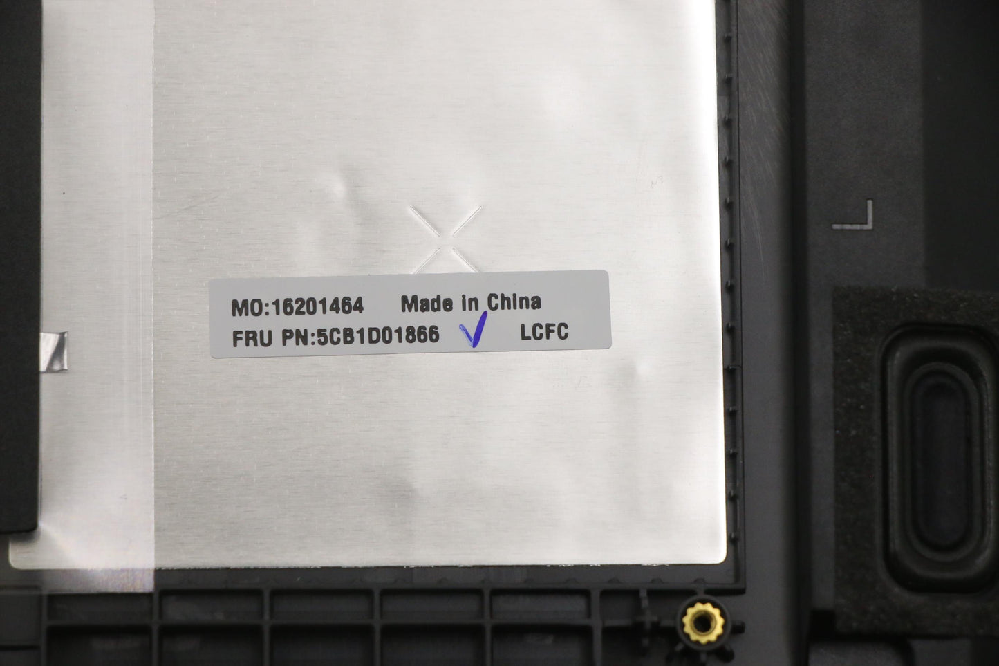 Lenovo Cover Upper Case Asm_Cze/Slkl8 - 5CB1D01866