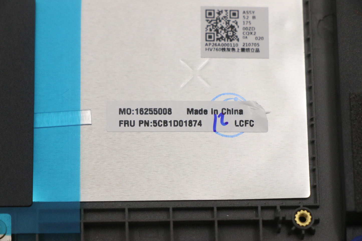 Lenovo Cover Upper Case Asm_Ita L82Nx - 5CB1D01874