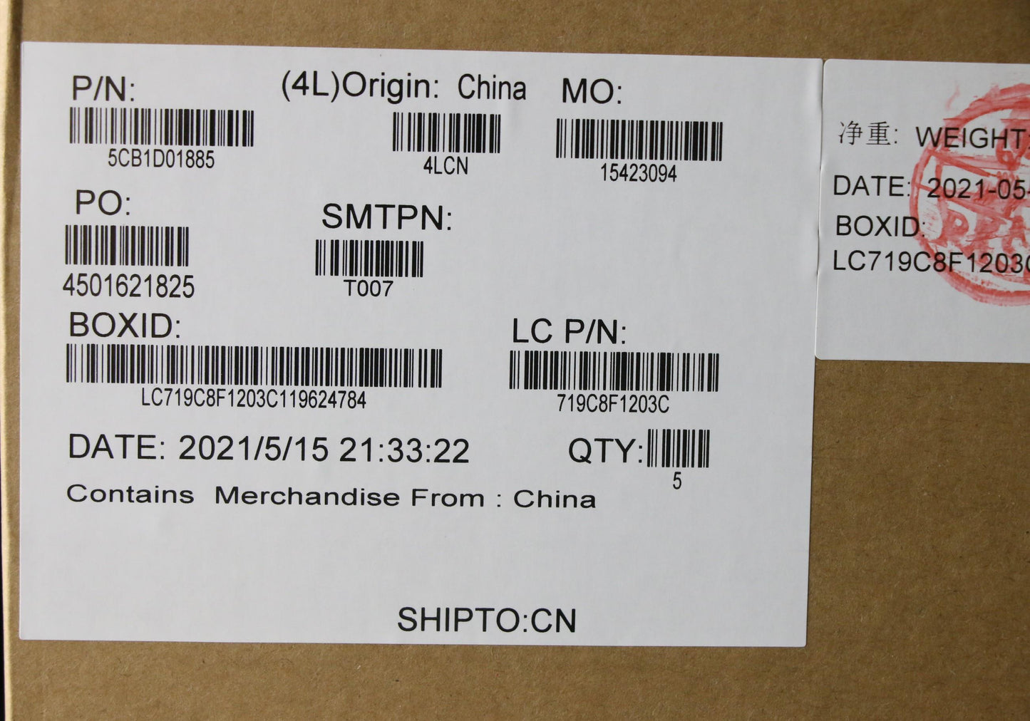 Lenovo Cover Upper Case Asm_Ger L82Nx - 5CB1D01885