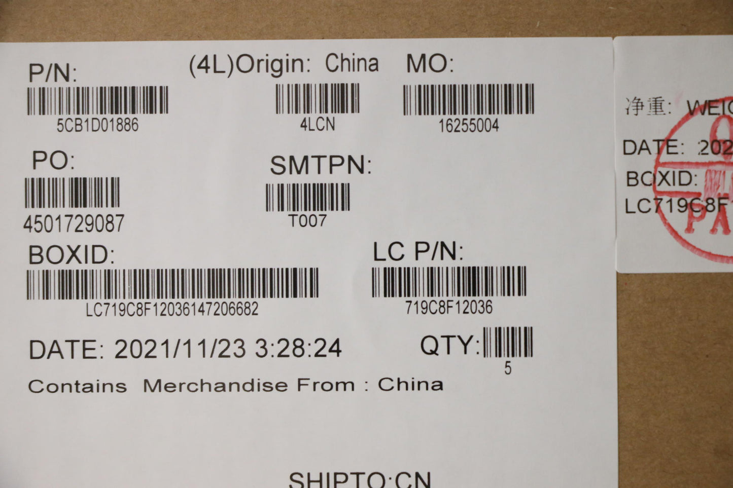Lenovo Cover Upper Case Asm_Ara L82Nx - 5CB1D01886