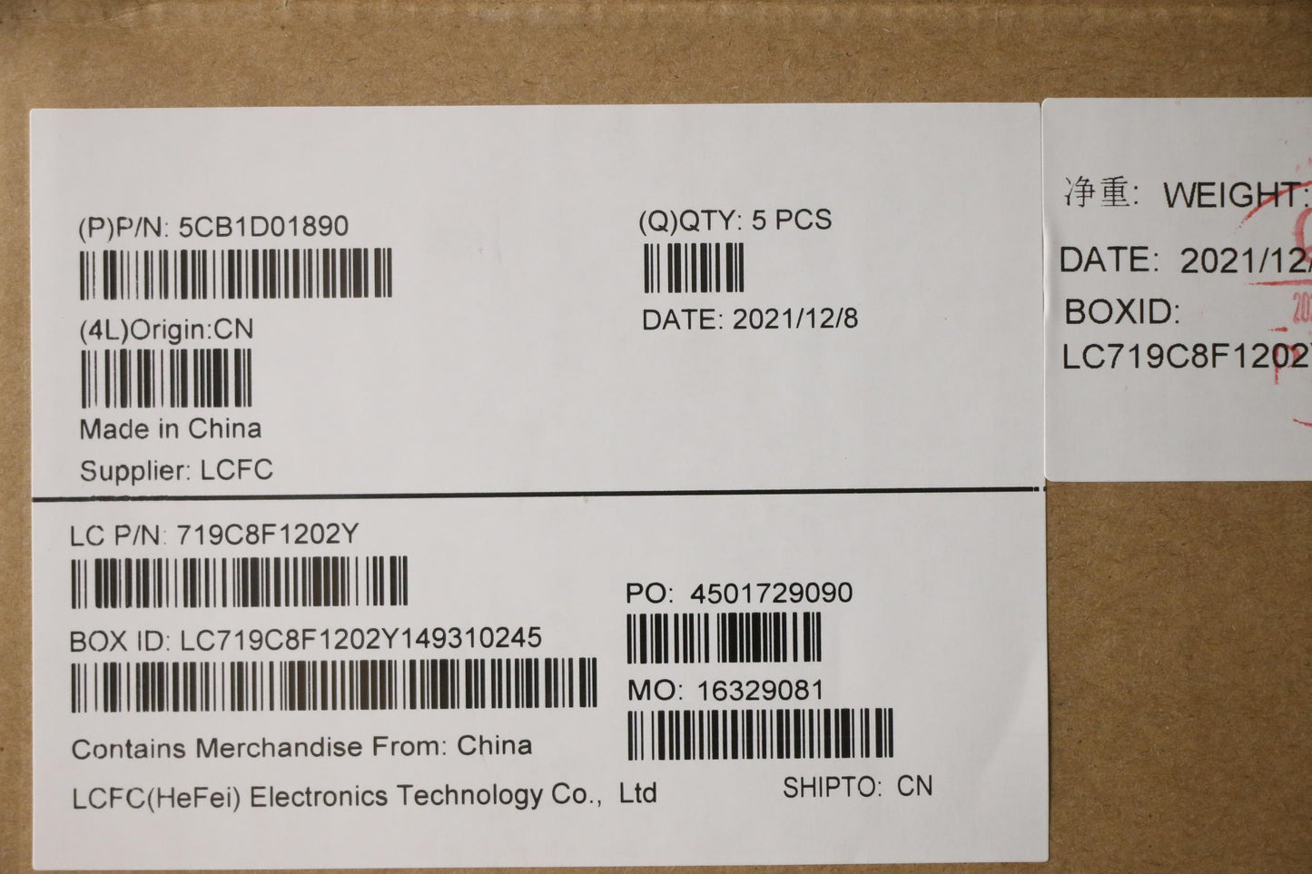 Lenovo Cover Upper Case Asm_Hun L82Nx - 5CB1D01890