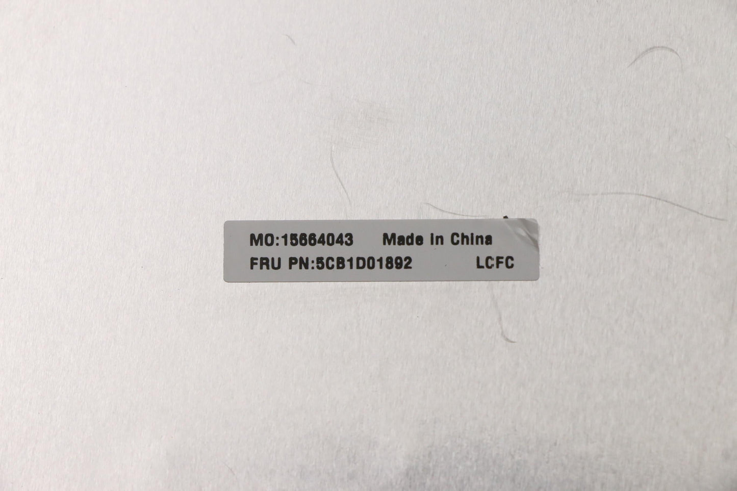 Lenovo Cover Upper Case Asm_Bel L82Nx - 5CB1D01892