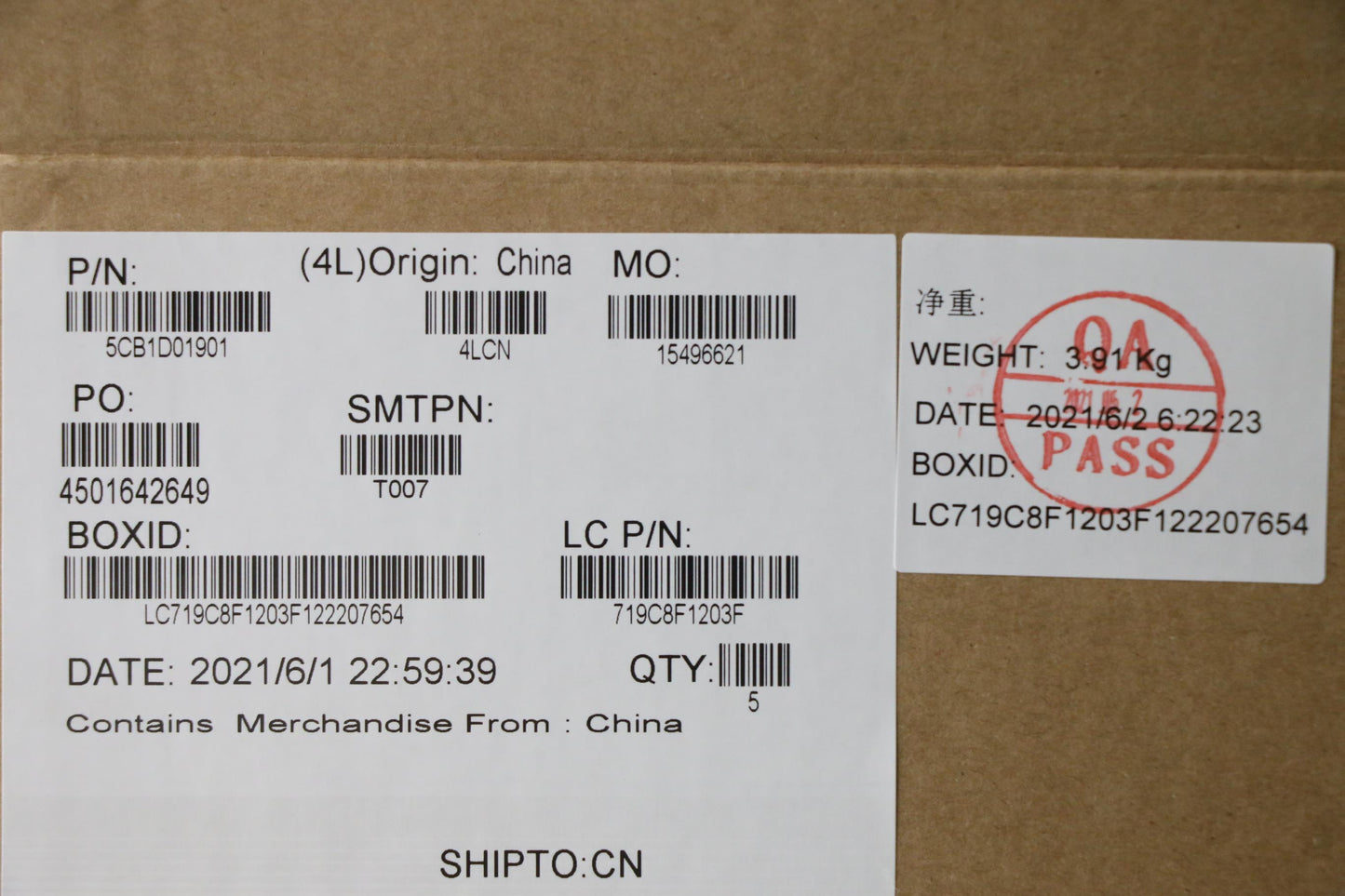 Lenovo Cover Upper Case Asm_Ukr L82Nx - 5CB1D01901