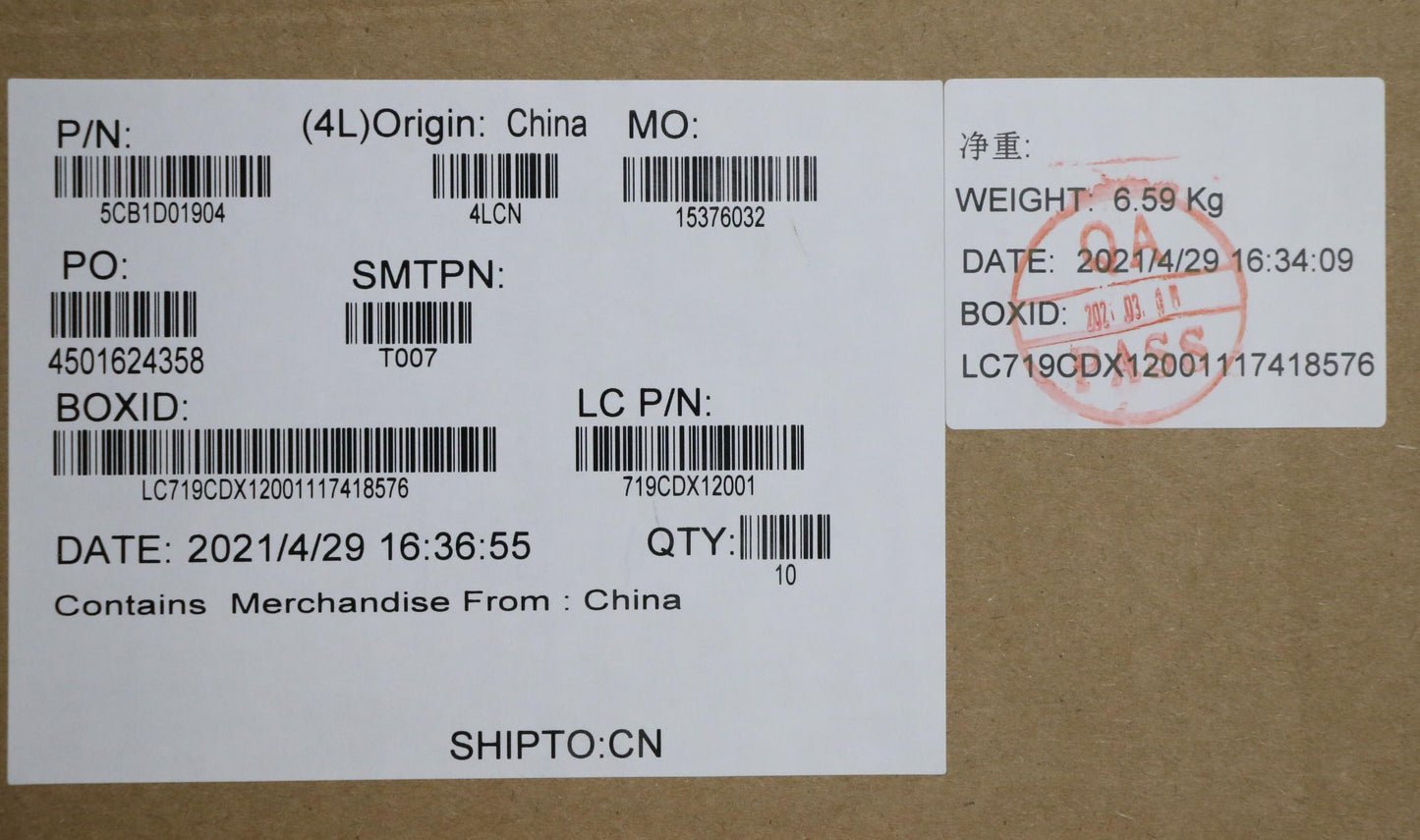 Lenovo Lower Case Cover L 82K0 with HDD - 5CB1D01904