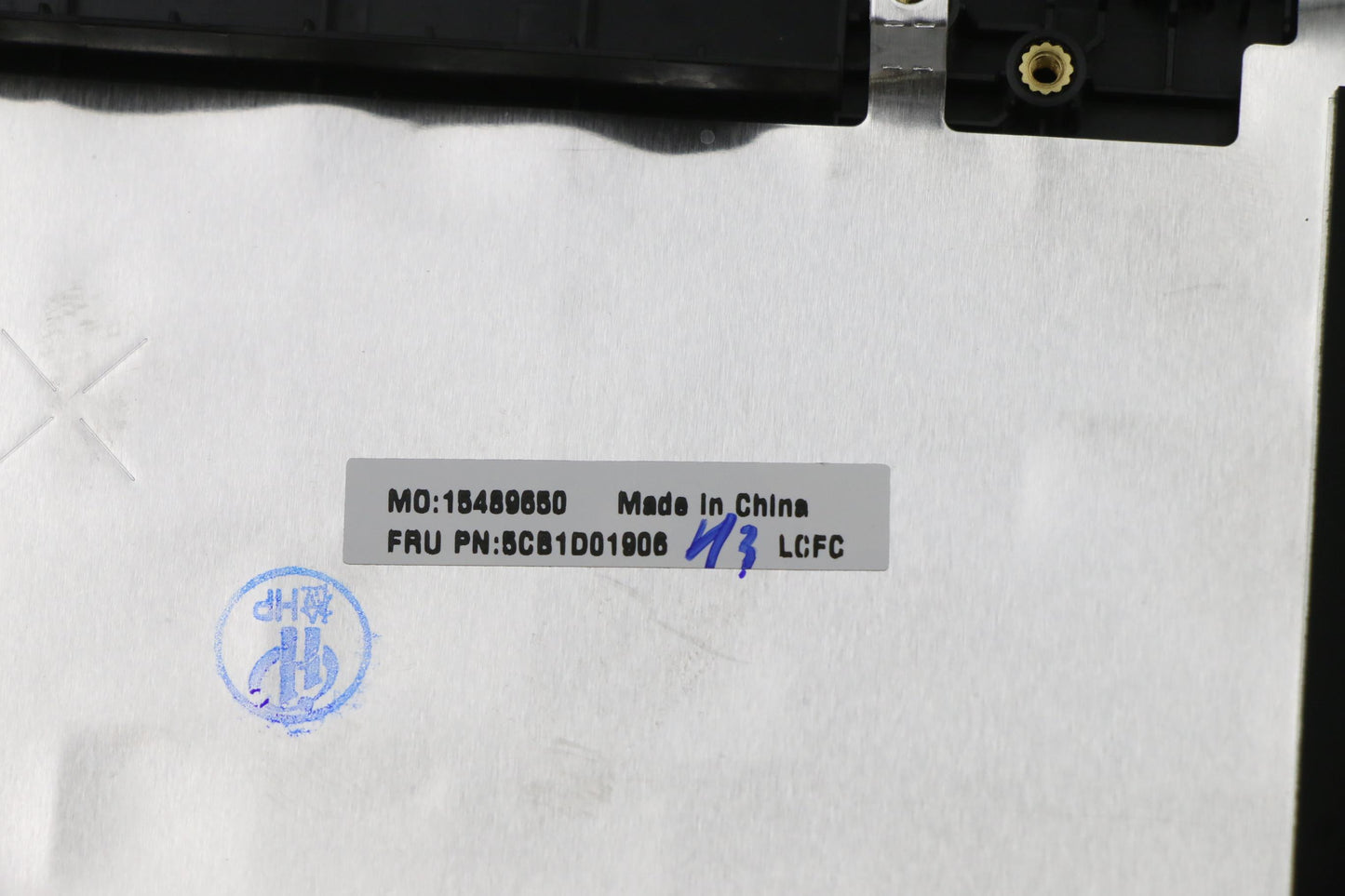 Lenovo Cover Upper Case Asm_Bel L82K0 - 5CB1D01906