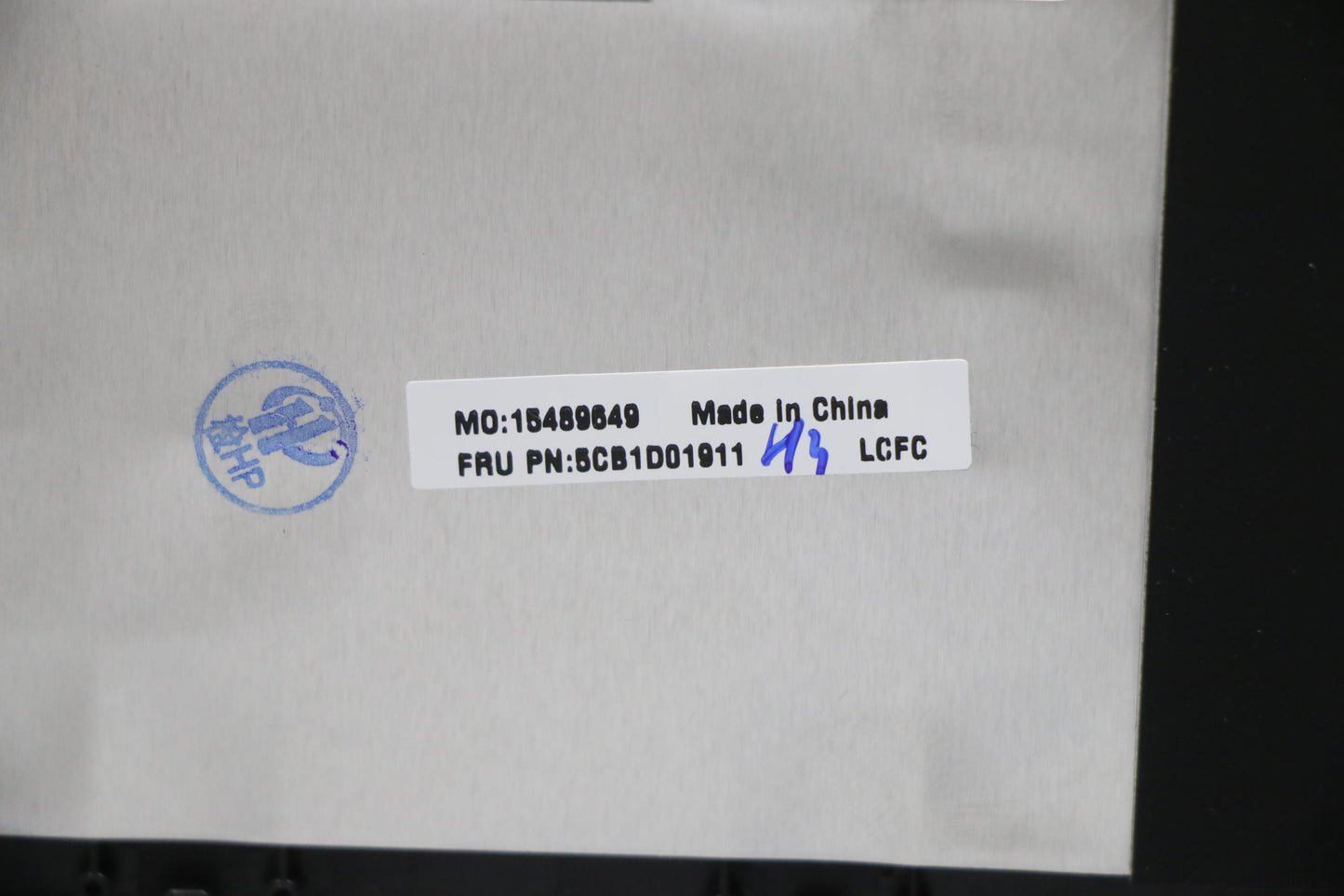 Lenovo Cover Upper Case Asm_Eng L82K0 - 5CB1D01911