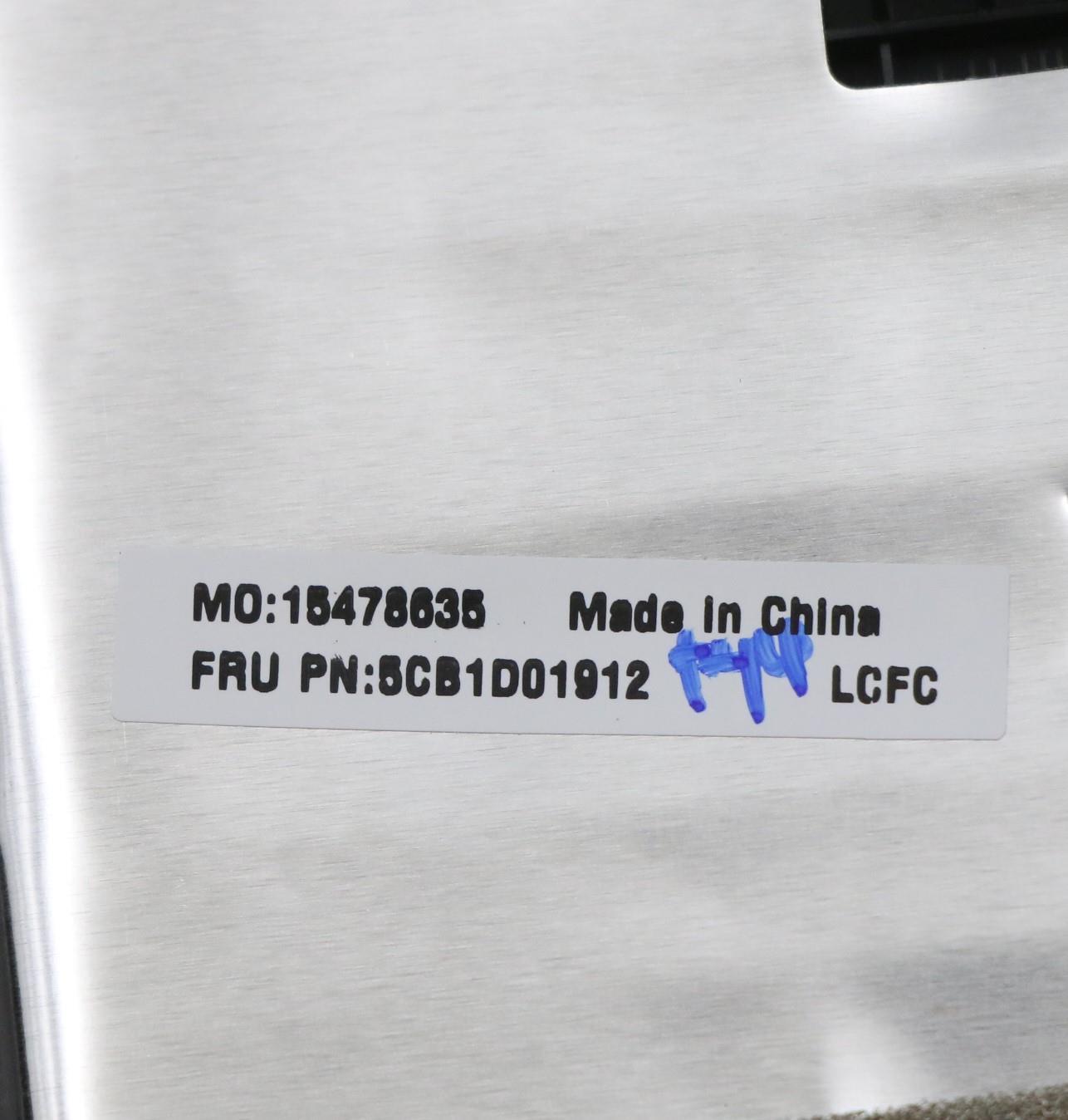 Lenovo Cover Uppercaseasm_Euro Engl82 - 5CB1D01912