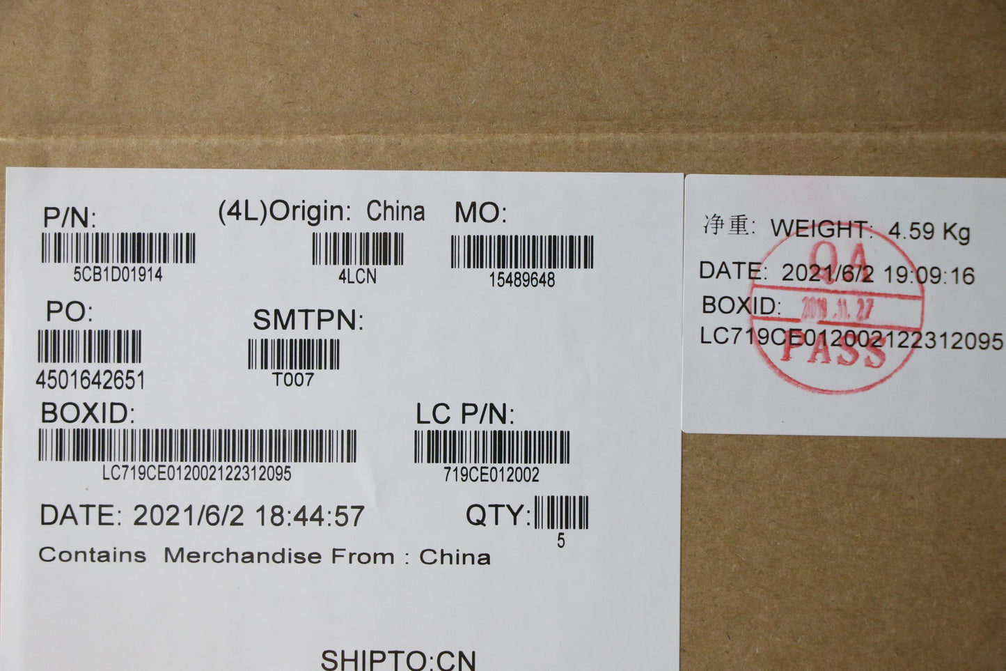 Lenovo Cover Upper Case Asm_Uke L82K0 - 5CB1D01914