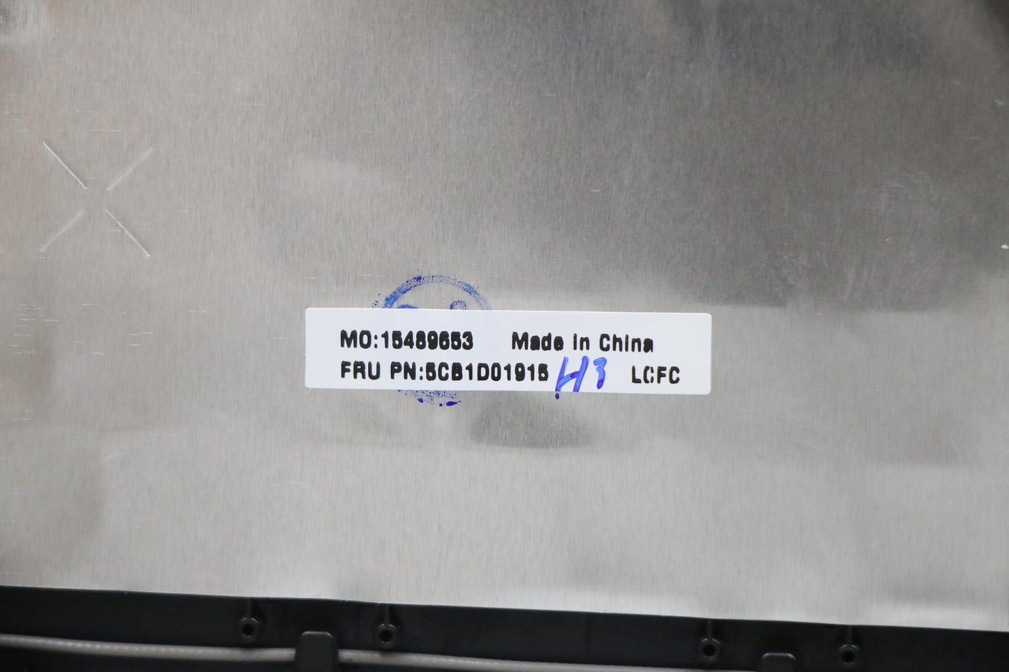 Lenovo C-Cover with Keyboard, USA English, Abyss Blue, Backlit - 5CB1D01915