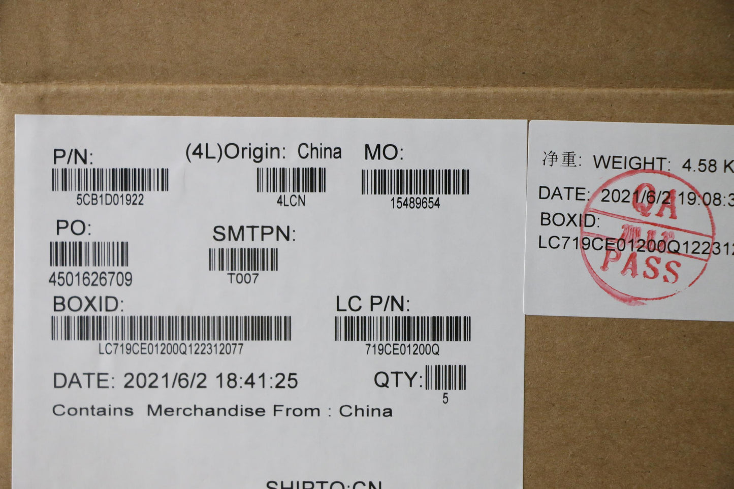 Lenovo Cover Upper Case Asm_Hun L82K0 - 5CB1D01922