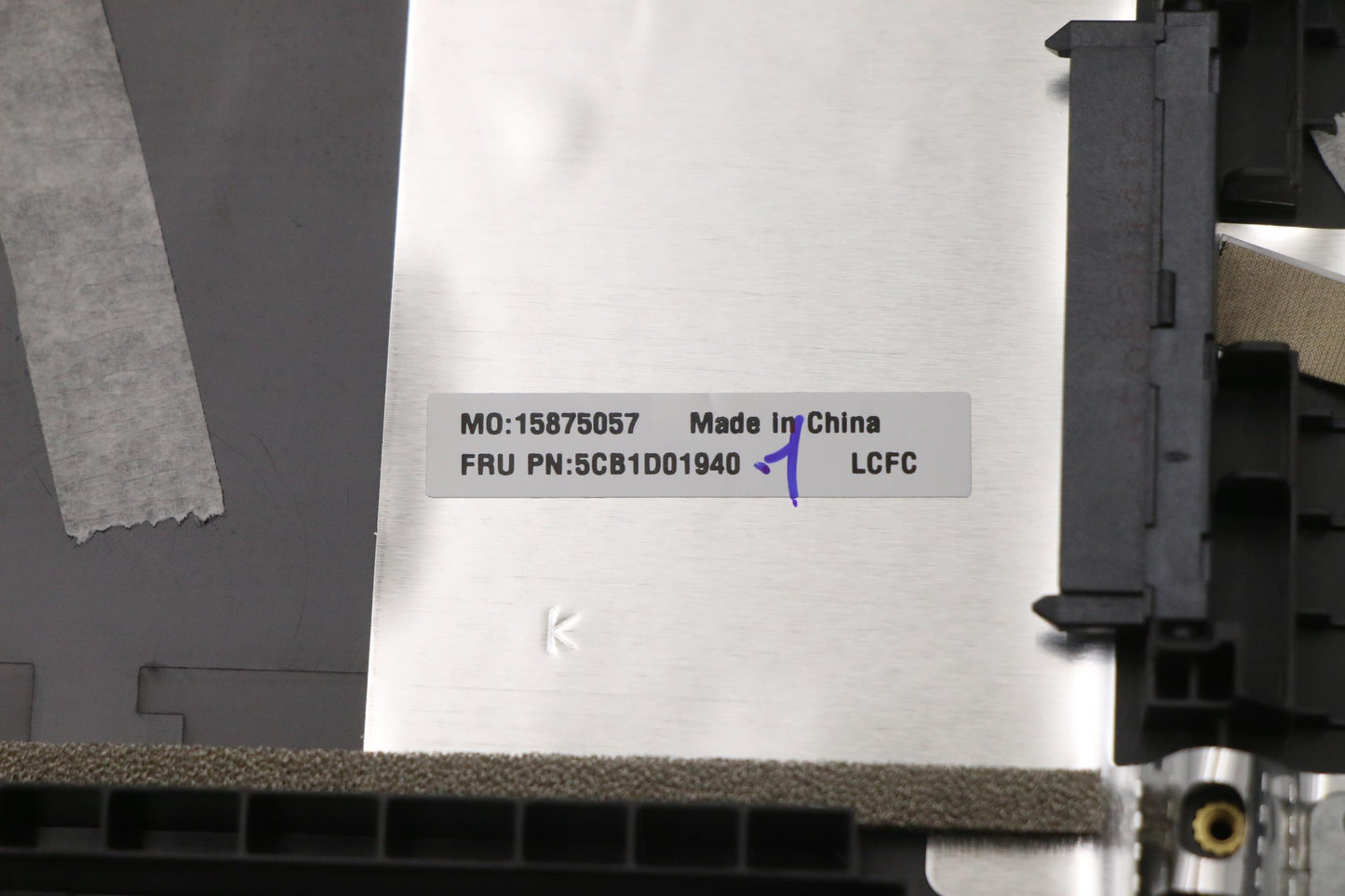 Lenovo Cover Upper Case Asm_Ital82C7I - 5CB1D01940