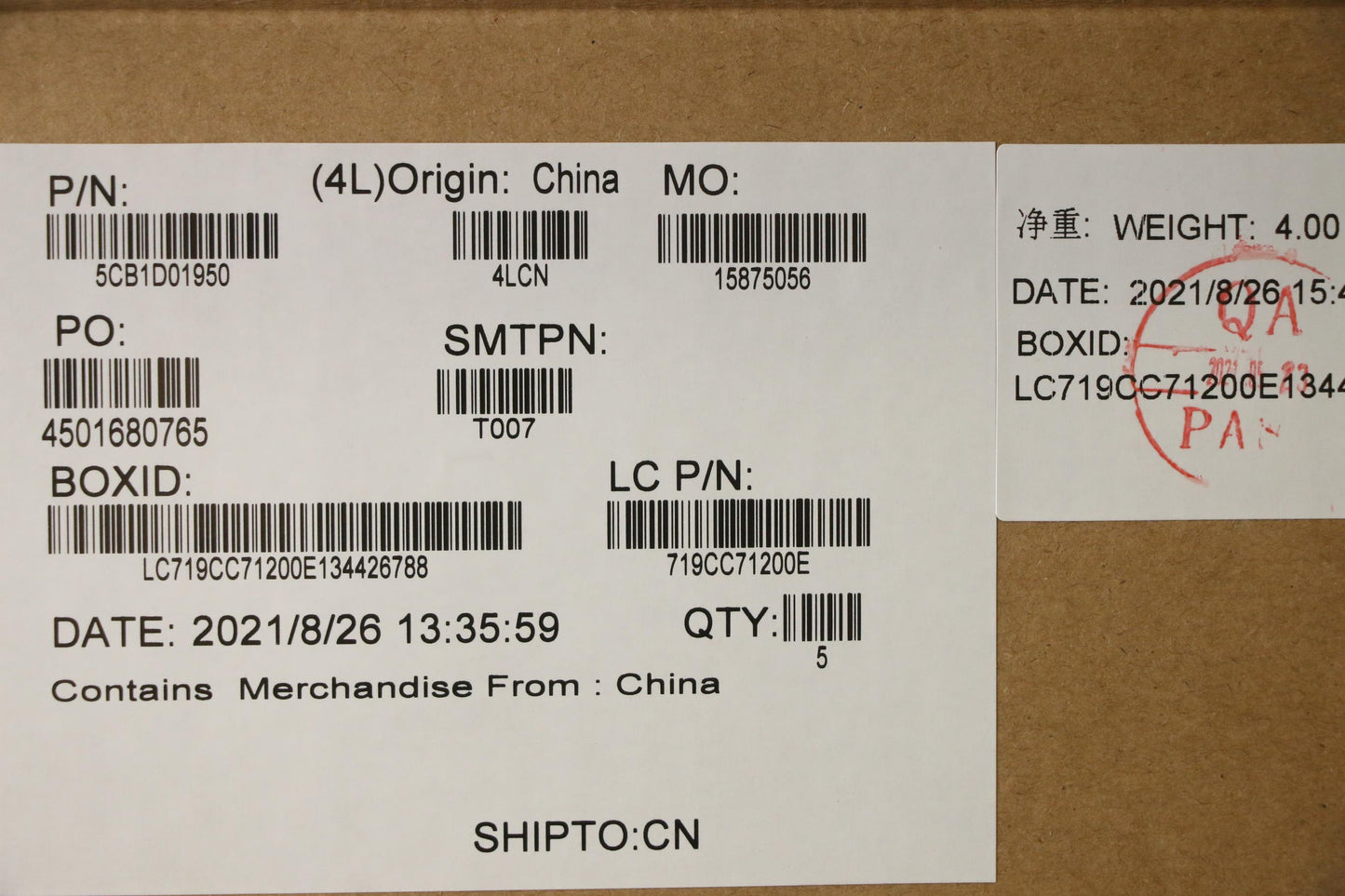 Lenovo Cover Upper Case Asm_Fral82C7I - 5CB1D01950