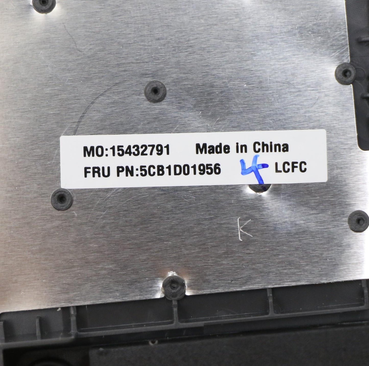 Lenovo Cover Upper Case Asm_Hunl82C7I - 5CB1D01956