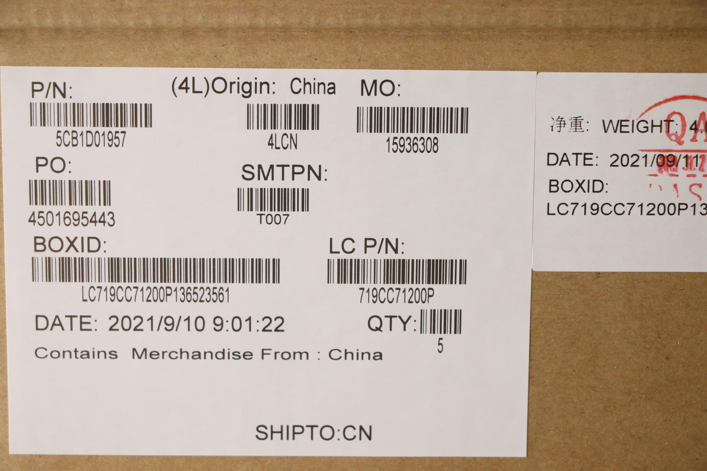 Lenovo Cover Uppercaseasm_Nordicl82C7 - 5CB1D01957