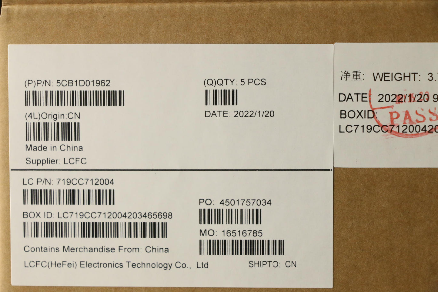 Lenovo Cover Uppercaseasm_Euroengl82C - 5CB1D01962