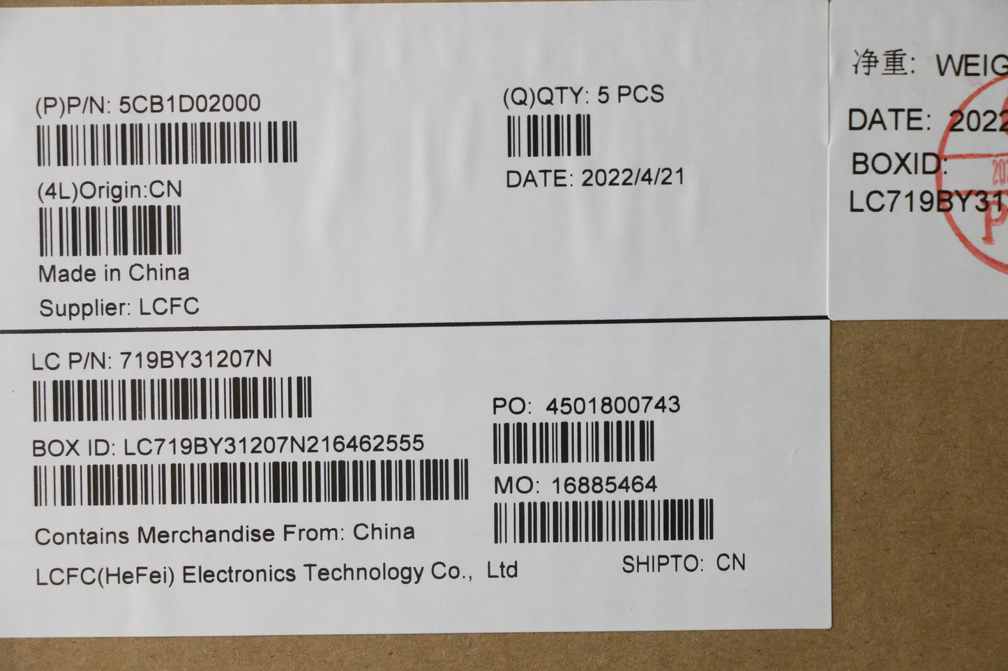 Lenovo Cover Upper Case Asm_Ita L81W1 - 5CB1D02000