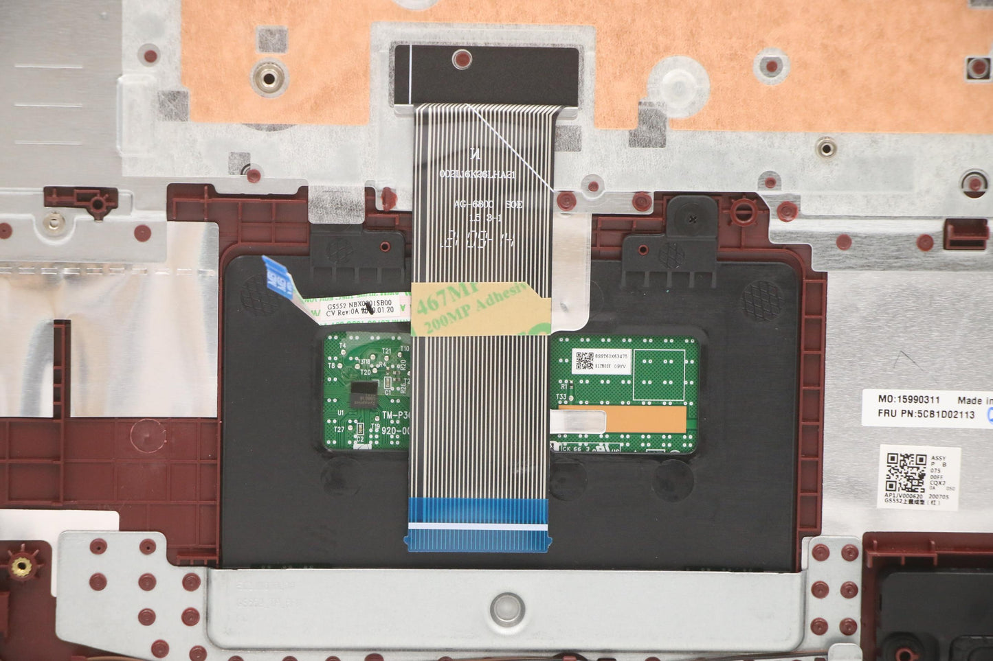 Lenovo Cover Upper Case Asm_Slv L81W1 - 5CB1D02113