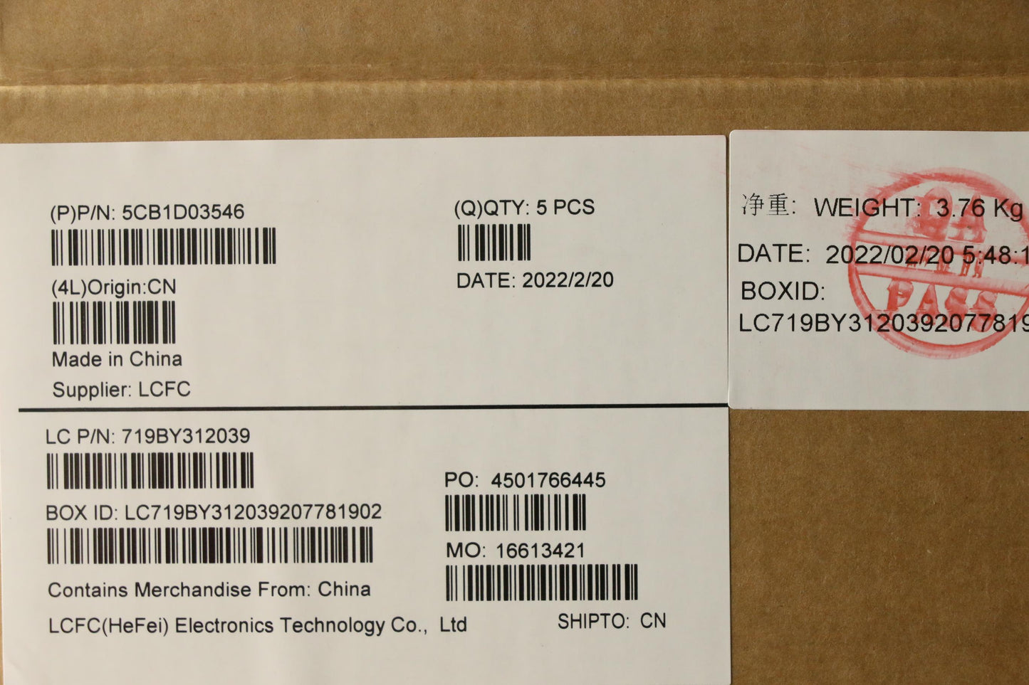 Lenovo Cover Upper Case Asm_Hun L81W1 - 5CB1D03546