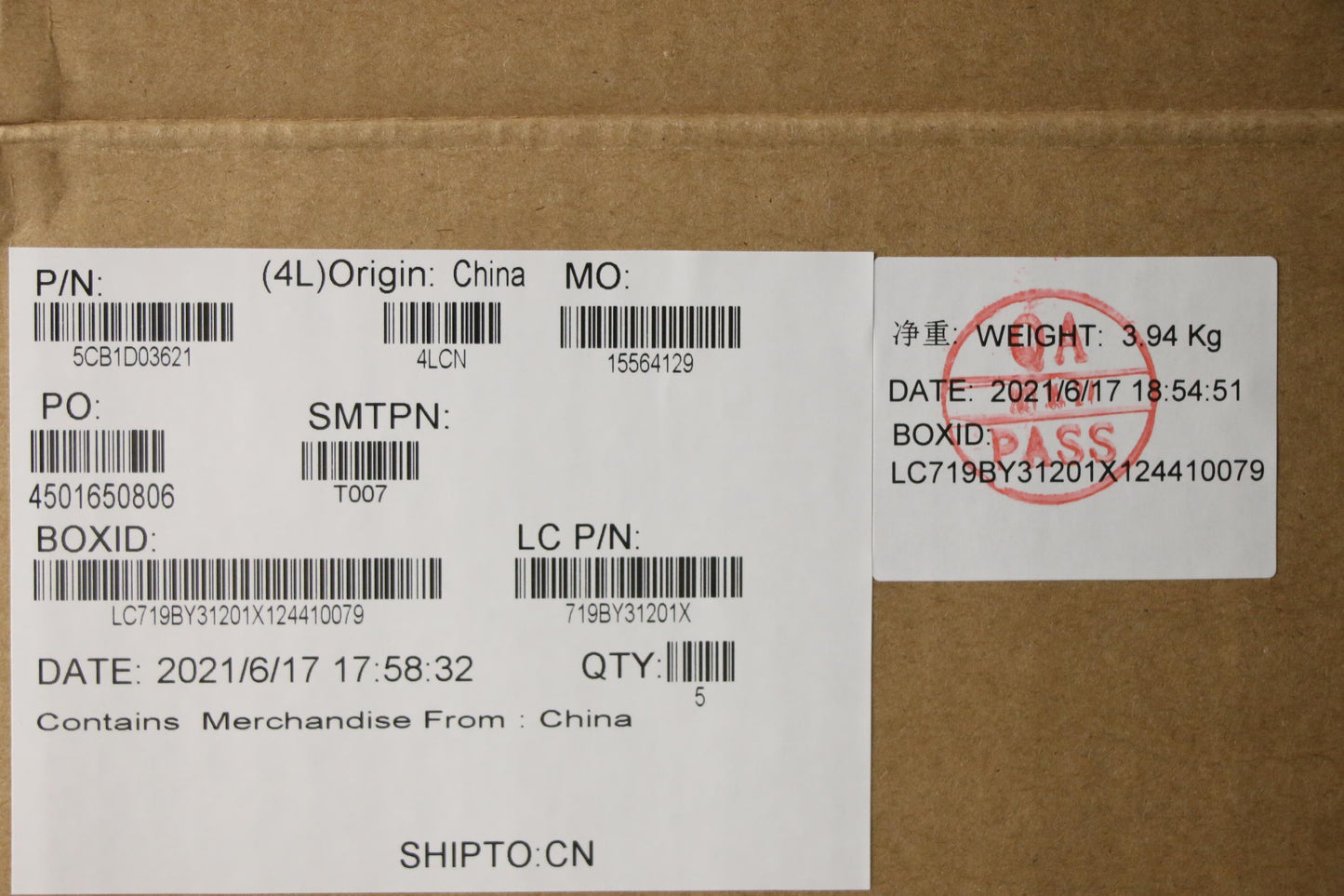 Lenovo Cover Uppercaseasm_Cze/Slkl81W - 5CB1D03621