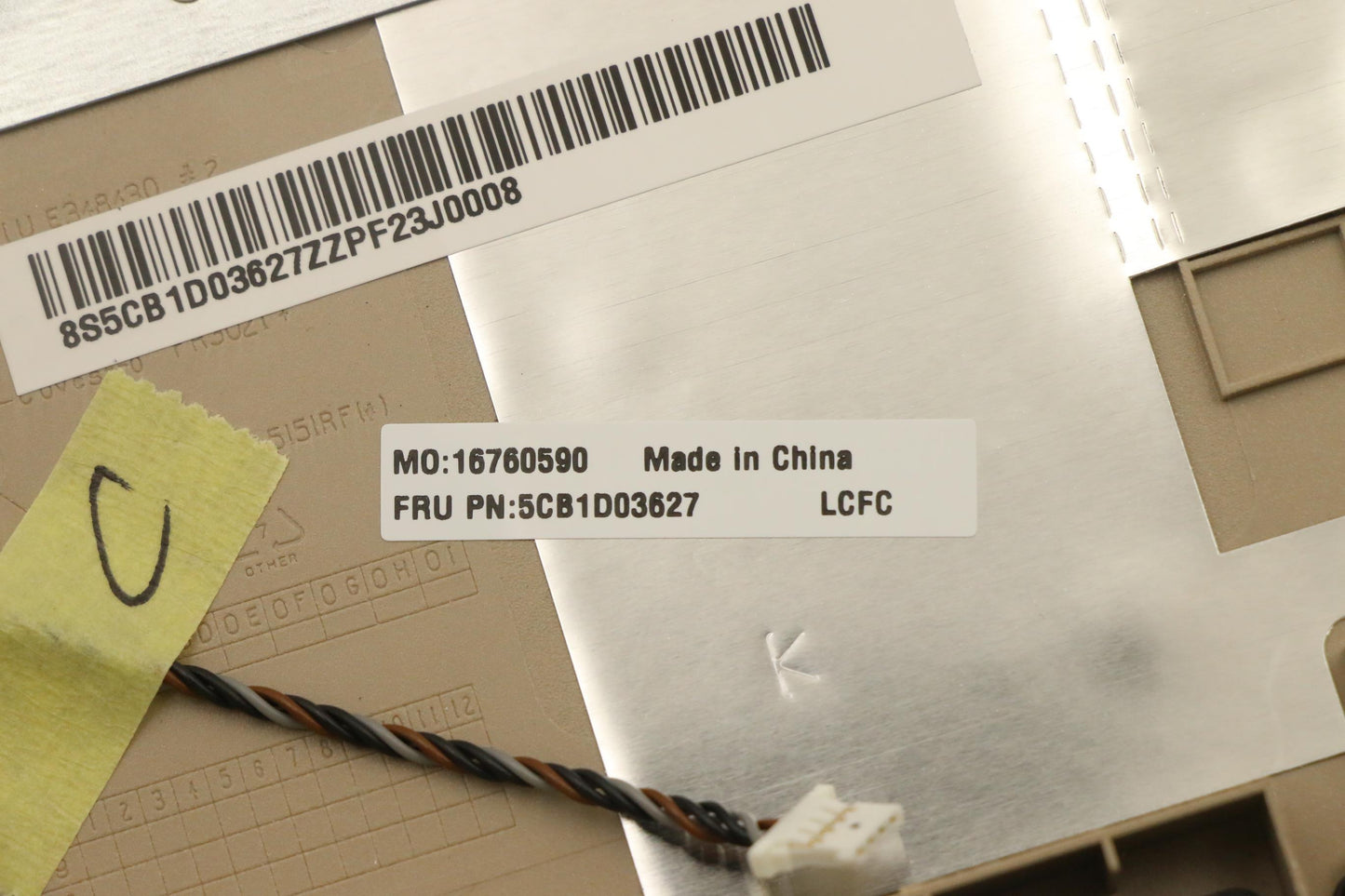 Lenovo Upper Case ASM_ENG L81W1 NFPALLIPC - 5CB1D03627