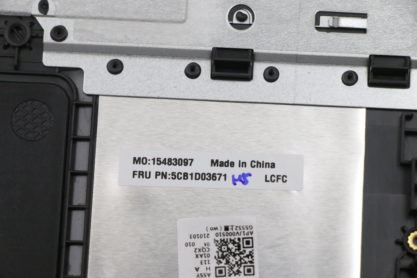 Lenovo Cover Upper Case Asm_Ger L81W1 - 5CB1D03671