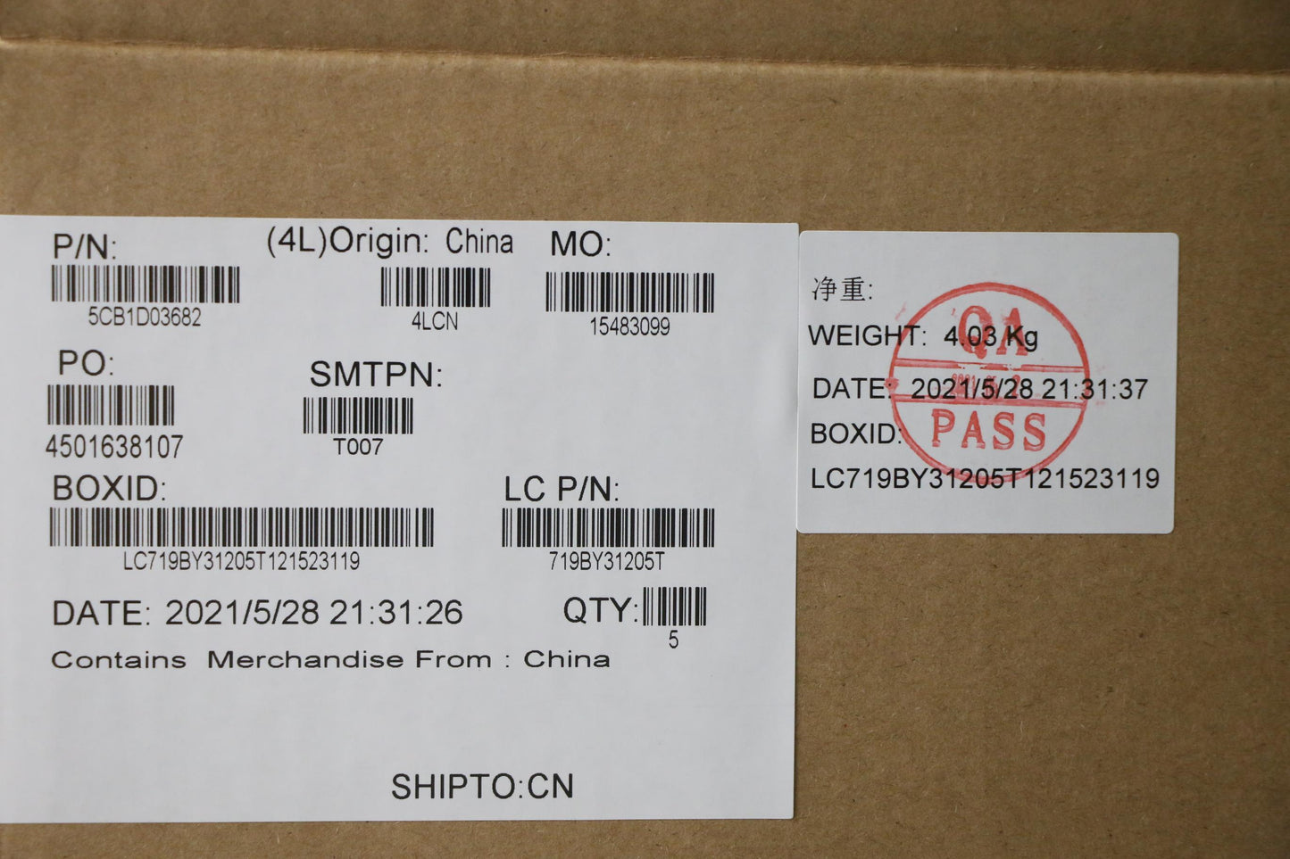 Lenovo Cover Uppercaseasm_Euroengl81W - 5CB1D03682