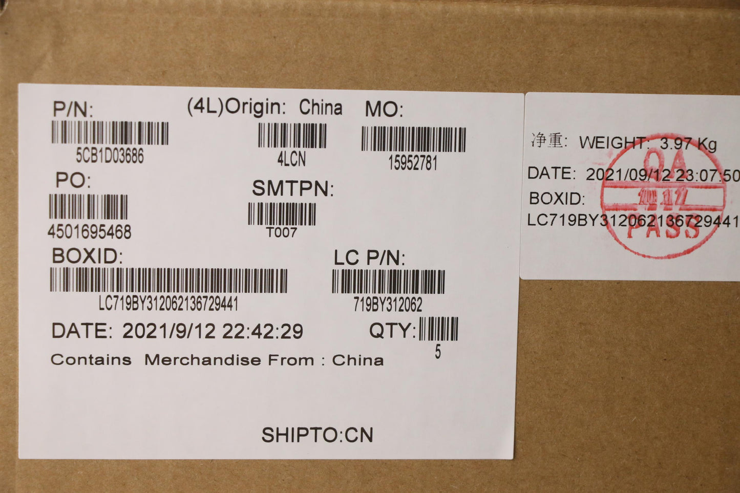Lenovo Cover Uppercaseasm_Fra/Aral81W - 5CB1D03686