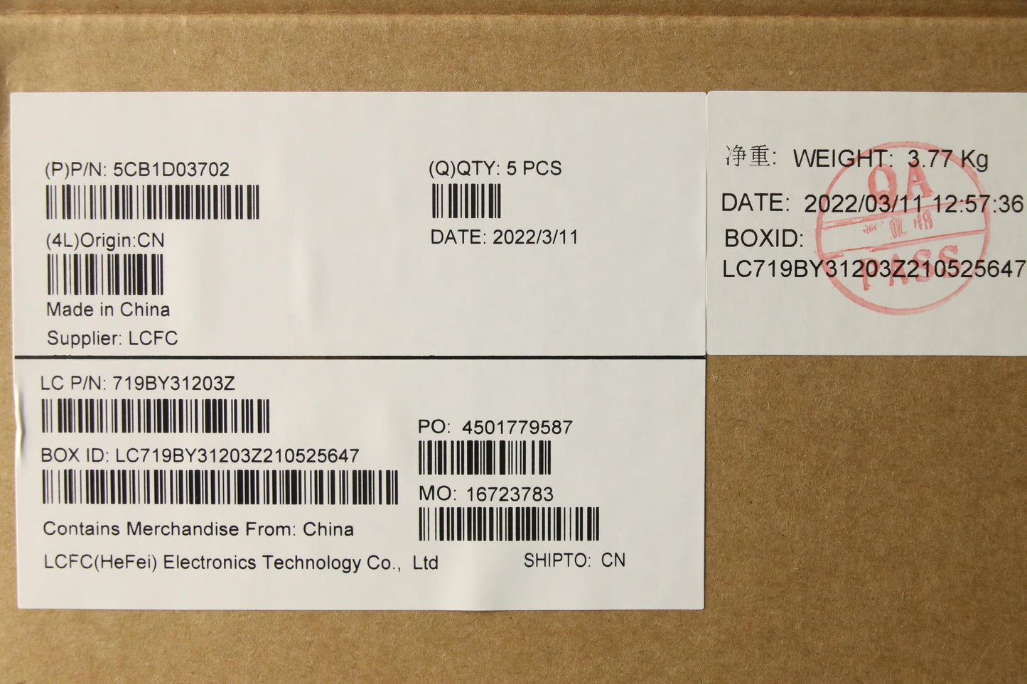 Lenovo Cover Upper Case Asm_Ger L81W1 - 5CB1D03702
