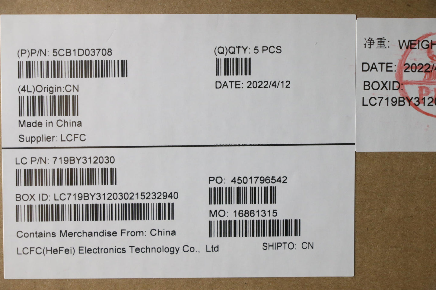 Lenovo Cover Upper Caseasm_Nordicl81W - 5CB1D03708