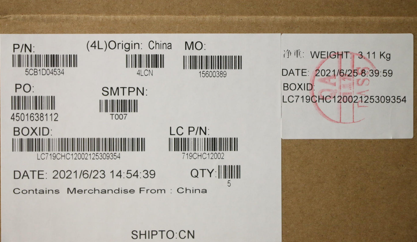 Lenovo Cover Upper Case Asm_Cze/Slk L - 5CB1D04534