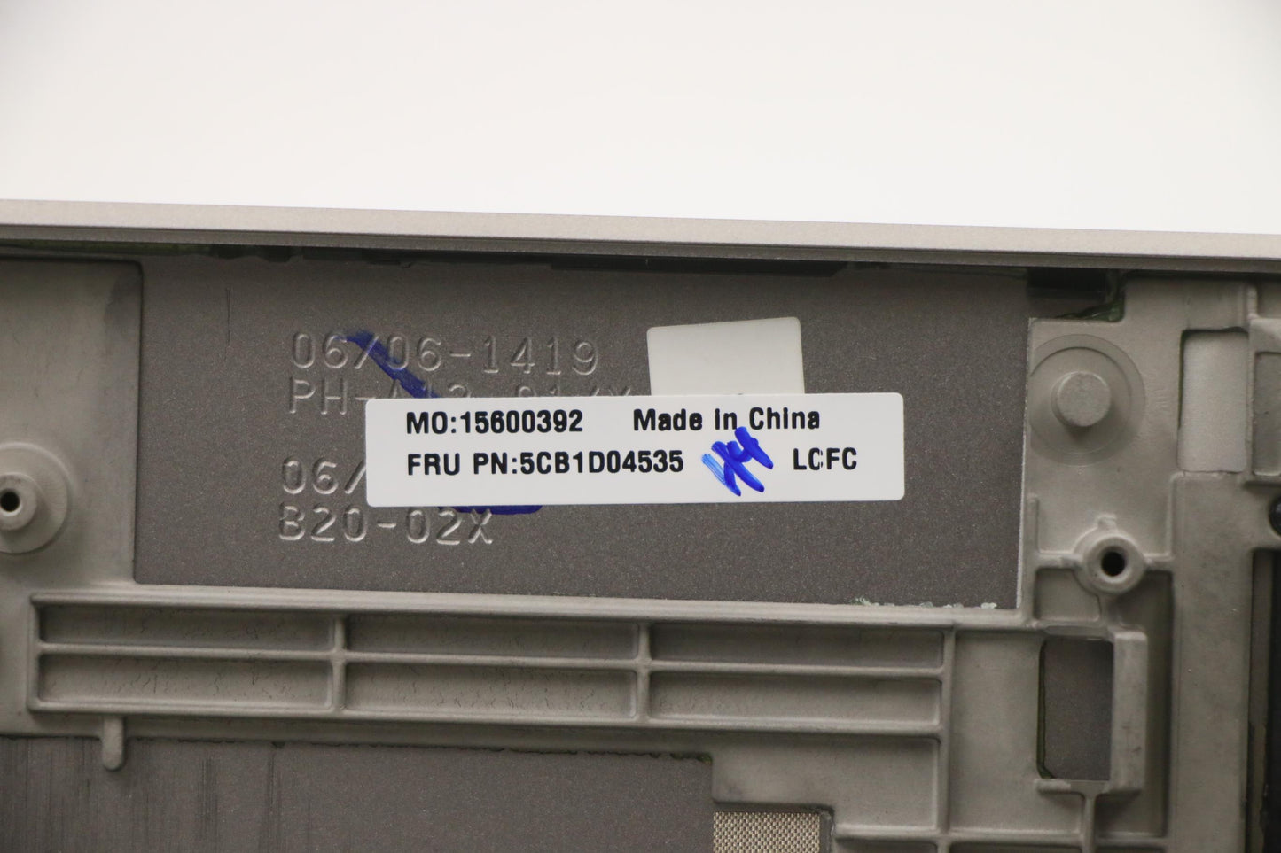 Lenovo Cover Upper Case Asm_Eng L20Ym - 5CB1D04535