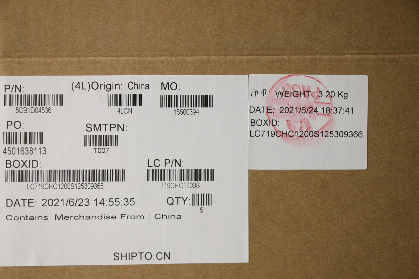 Lenovo Cover Upper Case Asm_Euro Engl - 5CB1D04536