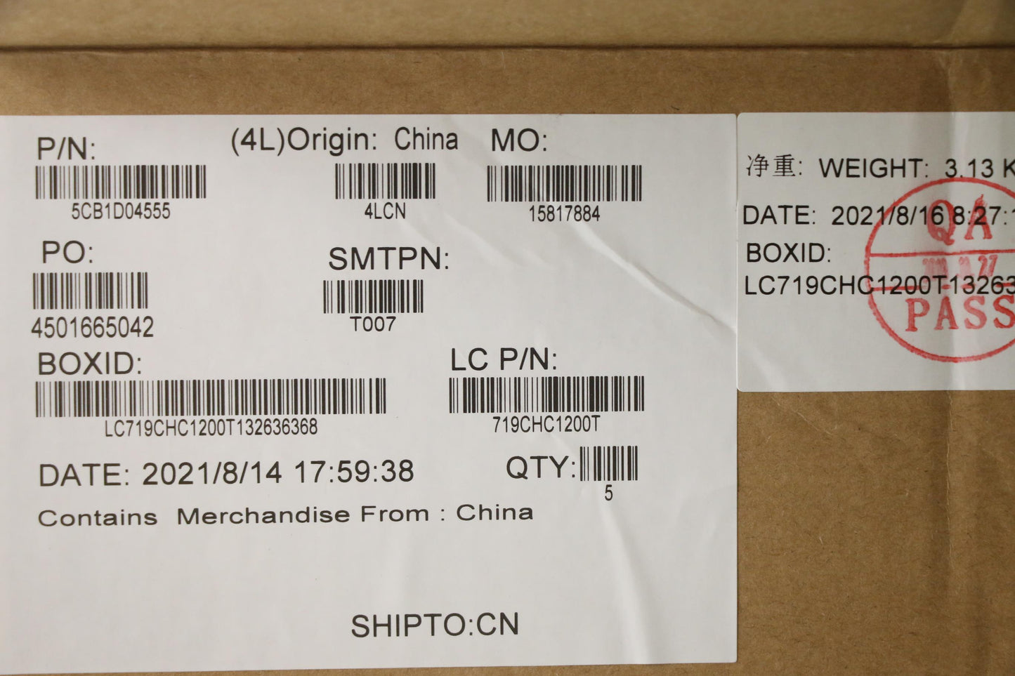 Lenovo Cover Upper Case Asm_Sws L20Ym - 5CB1D04555